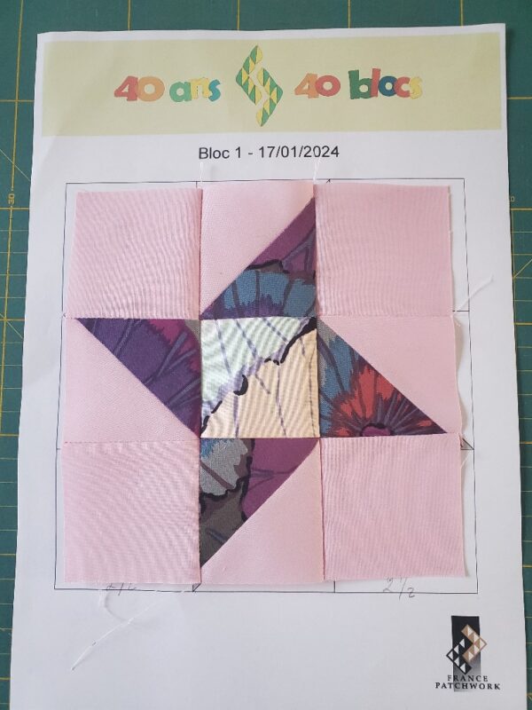 D Fi Des Ans De France Patchwork Atelier De Cocopatch